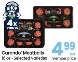 Albertsons Carando Meatballs offer