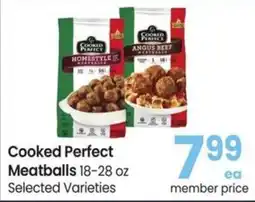 Albertsons Cooked Perfect Meatballs offer