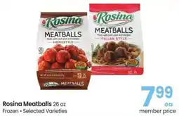 Albertsons Rosina Meatballs offer