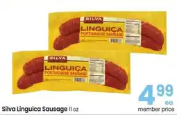 Albertsons Silva Linguica Sausage offer