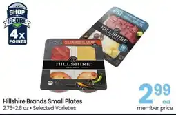 Albertsons Hillshire Brands Small Plates offer