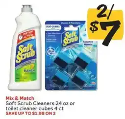 Winn Dixie Soft Scrub Cleaners offer