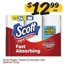 Winn Dixie Scott Paper Towels offer
