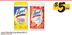 Winn Dixie Lysol disinfecting wipes offer