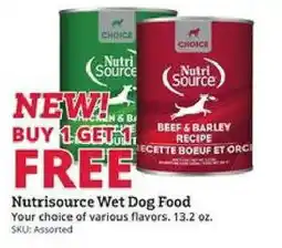 Rural King Nutrisource Wet Dog Food offer