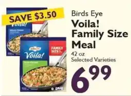 Festival Foods Birds Eye Voila! Family Size Meal offer