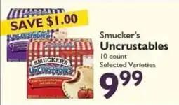 Festival Foods Smucker's Uncrustables offer