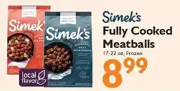 Festival Foods Simek's Fully Cooked Meatballs offer