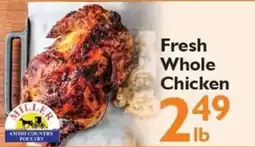 Festival Foods Miller Amish Country Poultry Fresh Whole Chicken offer