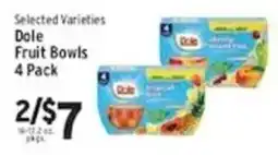 Associated Dole fruit bowls offer