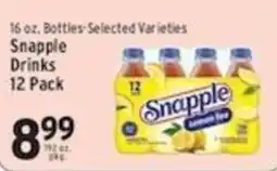 Associated Snapple drinks offer