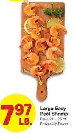 United Supermarkets Large Easy Peel Shrimp offer