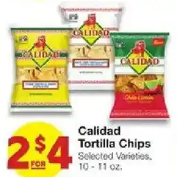 United Supermarkets Calidad Tortilla Chips offer