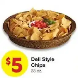 United Supermarkets Deli Style Chips offer