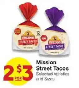 United Supermarkets Mission Street Tacos offer
