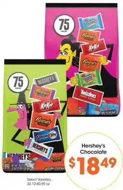 Food 4 Less Hershey's Chocolate offer
