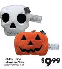 Food 4 Less Holiday Home Halloween Pillow offer