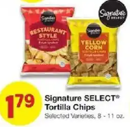 United Supermarkets Signature Select Tortilla Chips offer