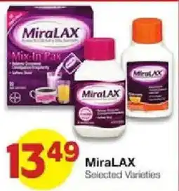 United Supermarkets MiraLAX Selected Varieties offer