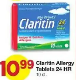 United Supermarkets Claritin Allergy Tablets 24 HR offer