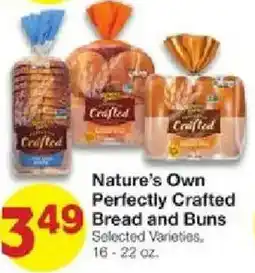 United Supermarkets Nature's Own Perfectly Crafted Bread and Buns offer