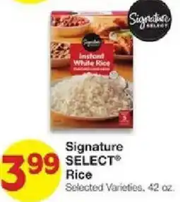 United Supermarkets Signature Select Rice offer
