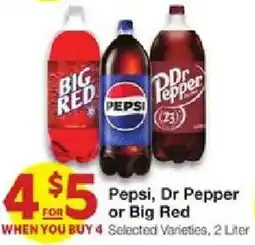 United Supermarkets Pepsi, Dr Pepper or Big Red offer