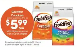 Food 4 Less Goldfish Crackers offer