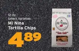 Hannaford Mi Nina Tortilla Chips offer