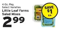Hannaford Little Leaf Farms Salad Mixes offer