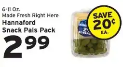 Hannaford Hannaford Snack Pals Pack offer