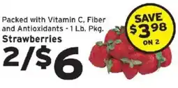 Hannaford Strawberries offer