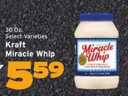 Hannaford Kraft miracle whip offer