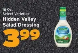 Hannaford Hidden Valley Salad Dressing offer
