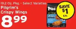 Hannaford Pilgrim's Crispy Wings offer