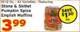 Hannaford Stone & Skillet English Muffins offer