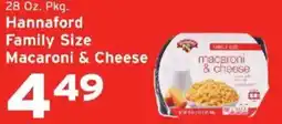 Hannaford Hannaford family size macaroni & cheese offer