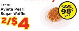 Hannaford Avieta Pearl Sugar Waffle offer