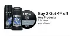 Publix Axe Products offer