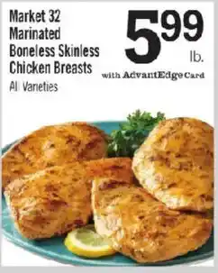 Price Chopper Market 32 marinated boneless skinless chicken breasts offer