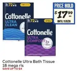 Winn Dixie Cottonelle ultra bath tissue offer