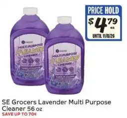 Winn Dixie Se Grocers lavender multi purpose cleaner offer