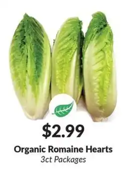 Woodman's Organic Romaine Hearts offer
