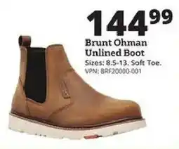 Rural King Brunt Ohman Unlined Boot offer