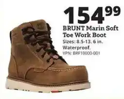 Rural King Brunt Marin Soft Toe Work Boot offer
