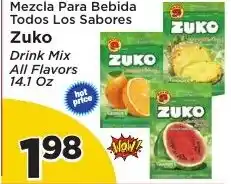 Presidente Zuko Drink Mix All Flavors offer