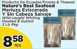 Presidente Nature's Best Seafood Merluza Eviscerada offer