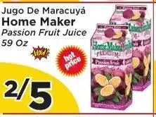 Presidente Home Maker Passion Fruit Juice offer
