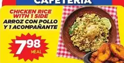 Presidente Cafeteria Chicken Rice With 1 Side offer