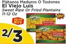 Presidente El Viejo Luis sweet ripe or fried plantains offer